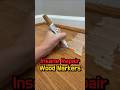 Fix Wood Scratches in Minutes! #lifehacks #diy