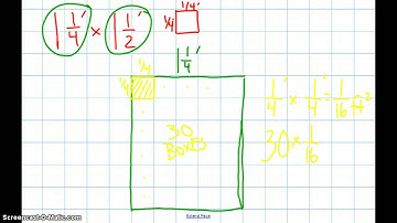 Finding Area with Mixed Numbers