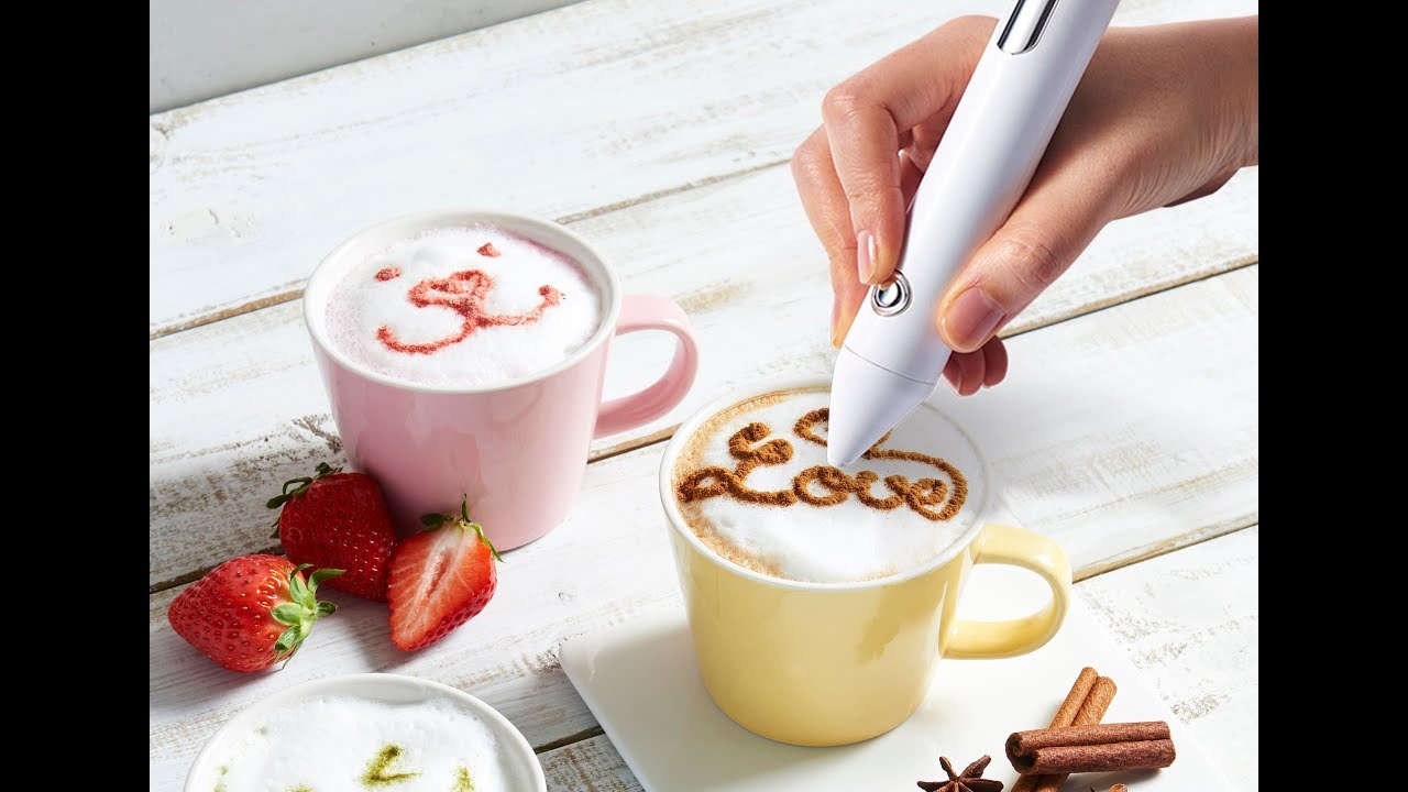 Electrical Latte Art Pen for Coffee {Out of stock so order now