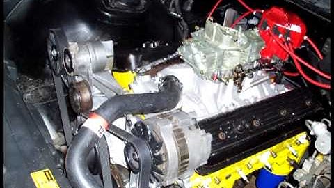 3rd gen Camaro engine swap V6 to V8