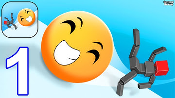 Bullet Smile: Ragdoll - Gameplay Walkthrough Part 1 Levels 1-26 Mr Bullet Ball - Android Gameplay