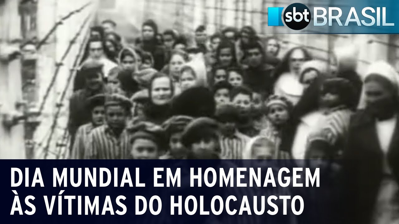Eventos marcam Dia Mundial em Homenagem às Vítimas do Holocausto | SBT Brasil (27/01/24)
