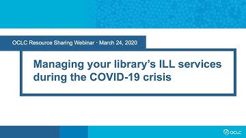 Managing your library