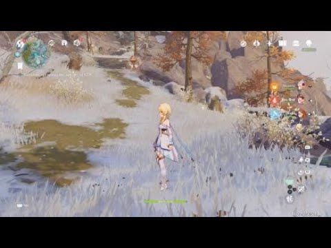 Genshin Impact прохождение квест растопить все замерзшие фрагменты этап 2
