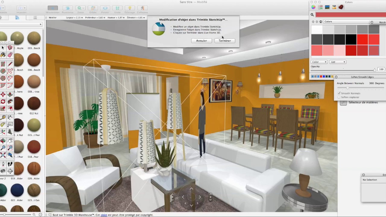 Live Home 3d Pro Live Interior 3d Pro Tutorials Francais Modifier Des Objets Importes