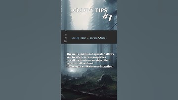 #1 Null Conditional Operator | #CODIFYTIPS | #shorts #coding #programming
