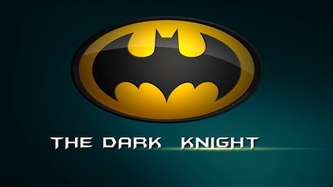 Adobe After Effects tutorial - Batman Particles Logo & Text Animation