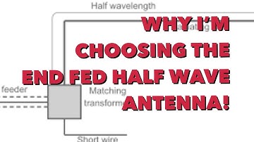 Ham Radio: End Fed Half Wave Antenna - A Great Simple Multi-band Antenna