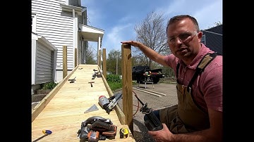 Build A Handicap Access Ramp -- Not Hard At All