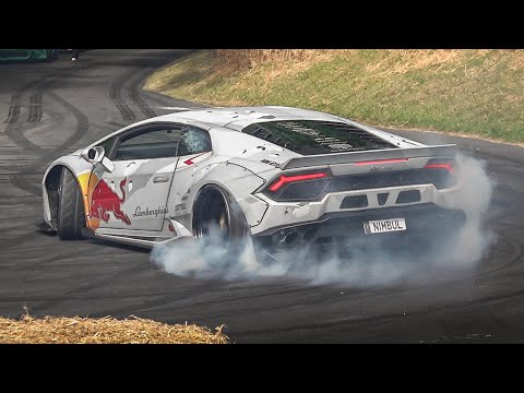 best-of-drift-cars-at-festival-of-speed-2019:-2jz-supra-mk5,-mad-mike'-lamborghini,-gt86-ferrari-v8