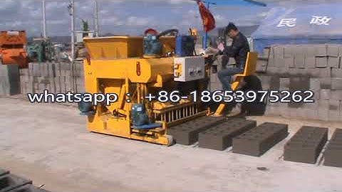 QMY6-25 egg laying hollow block making machine in Golmud