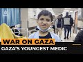 Displaced 12-year-old boy becomes Gaza&#39;s youngest medic