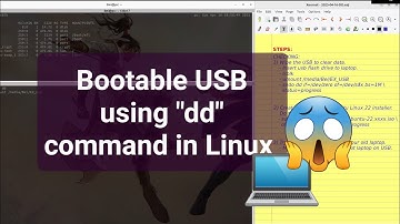 How to make a bootable USB Ubuntu 22 installer using Linux dd command