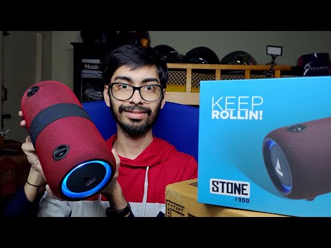 boAt Stone 1200 Bluetooth Speakers with RGB LED unboxing and Review | Best Bluetooth Speakers?