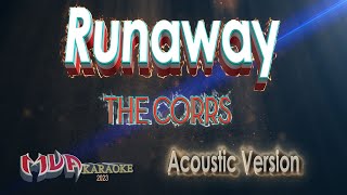 Runaway | The Corrs | Acoustic Karaoke Version