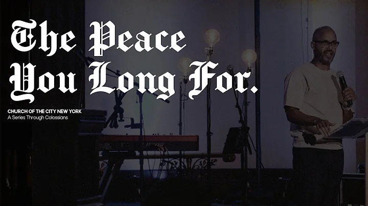 Colossians: The Peace You Long For | Ralph Castillo