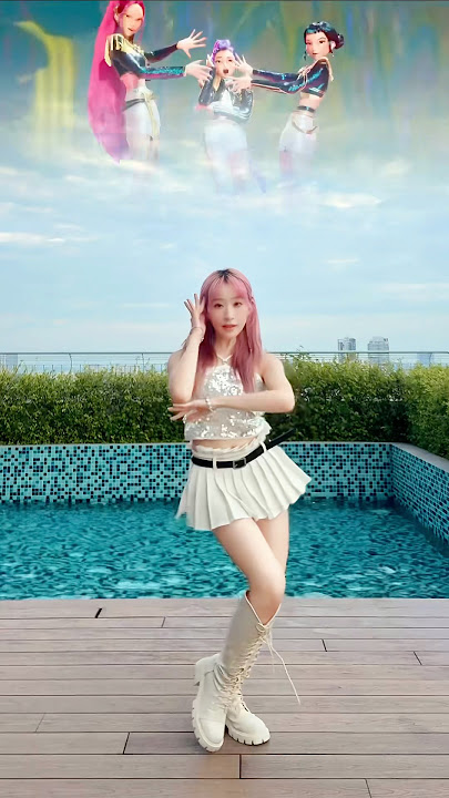 Kpop Demon Hunters “Golden” Dancecover💃🏻 “I’m done hiding, now I’m SHINING!”👑✨ #golden #huntrix