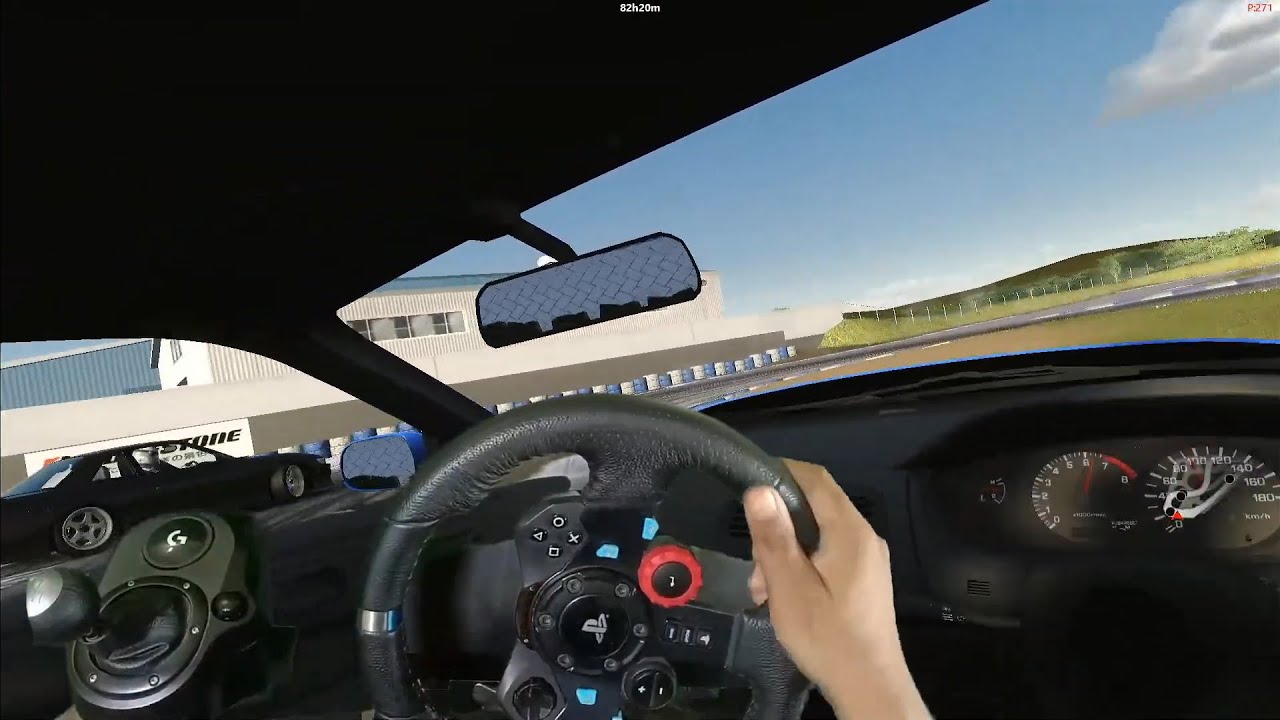 Assetto Corsa Mixed Reality Logitech G Shifter Gameplay