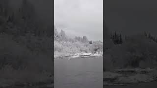 11 Часть Таежный РАЙ в Тайге УАЗ ломает лед в тайге ЧАЙ СВИСТ РЯБЧИКА норка Ленок Укус Таймень