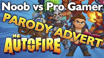 Mr Autofire 2.2.5 | Parody Advertisement | Noob VS Pro | Members Mod APK