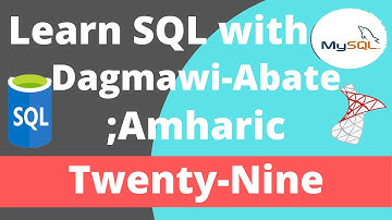 29) Learn SQL with Dagmawi-Abate; Correlated Subqueries using MS SQL Server; Amharic
