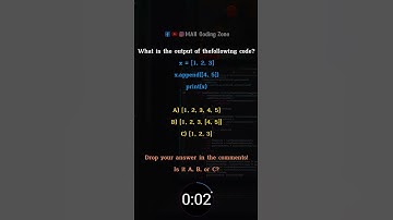 Python Quiz: What Does This Code Output? [List Append Challenge] | #Coding