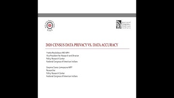 2020 Census Data Privacy vs Accuracy 2 12 2021 update