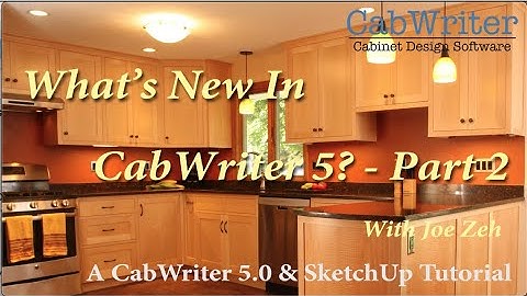 Whats New In CabWriter 5 - Part 2