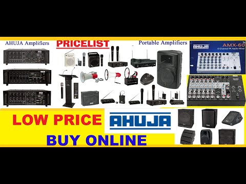 ahuja speakers online