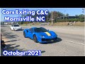 Cars Exiting C&C[Morrisville NC][October 2021]