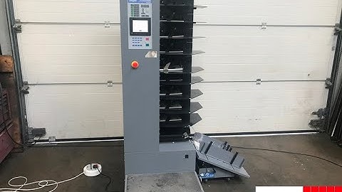 paper collating machine for sale   Duplo DC 10 60 ten stations paper collating machine   Gab Supplie