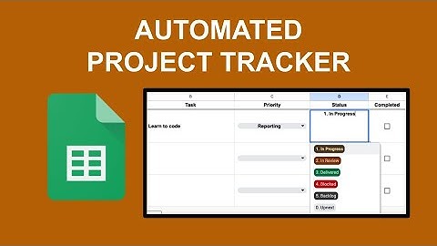 Automated Project Tracker and 