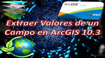 ArcGIS 10. Cap 2. Manejo Tabla de Atributos. Lec 8. Extraer Valores de un Campo