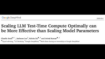 [QA] Scaling LLM Test-Time Compute Optimally can be More Effective than Scaling Model Parameters