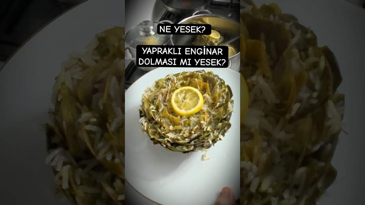Yapraklı enginar dolması mı yesek?#enginar #enginardolması #keşfet #tarif #yemek #dolma #zeytinyağlı Yapraklı enginar dolması mı yesek?#enginar #enginardolması #keşfet #tarif #yemek #dolma #zeytinyağlı