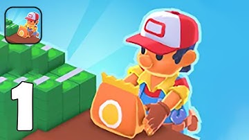 Gas Station Idle - Part 1 Idle Gas Station Manager & Worker - Gameplay Walkthrough (iOS, Android)