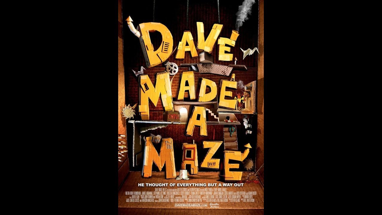 DAVE MADE A MAZE Trailer 2017 Bill Watterson Horror Movie HD