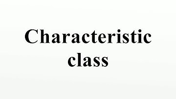 Characteristic class
