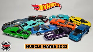 Hot Wheels Muscle Mania 2023  The Complete Set