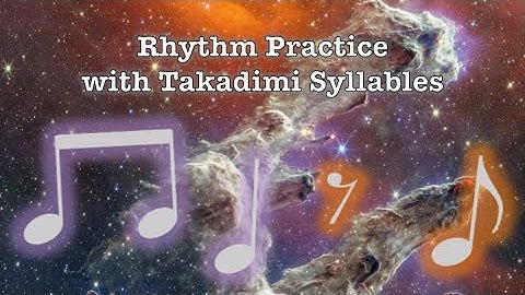 Rhythm Practice with Takadimi Syllables - Eighth Rests