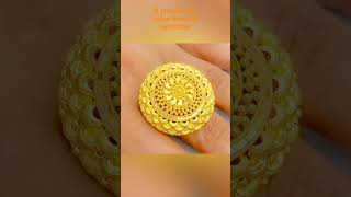 Gold rings new designs || engagement ring ideas fashion 2024 trending ymi shorts viral