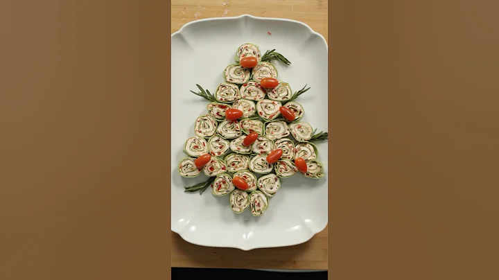 How to Make a Pinwheel Christmas Treel For Your Next Holiday Party