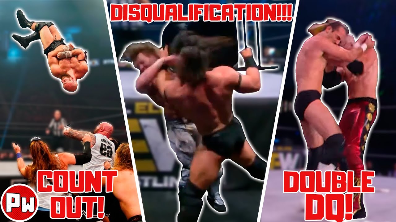 Every Non-Finish in AEW History (DQs, Count Outs and No Contests)