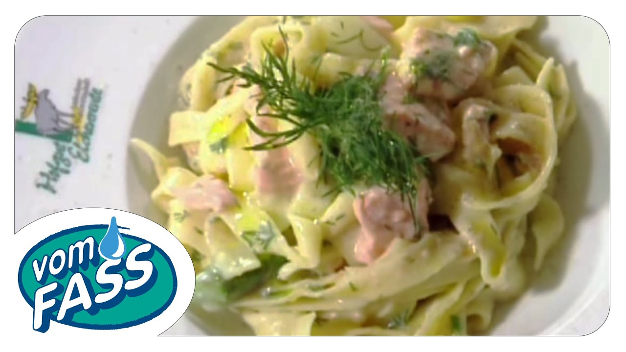 Lecker Kochen: Südtiroler Tagliatelle mit Spargel-Lachssauce | VOM FASS ...