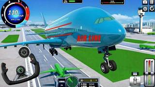Flight Airplane City Pilot Simulator - Virtual Aviation Adventures - Android Gameplay screenshot 4