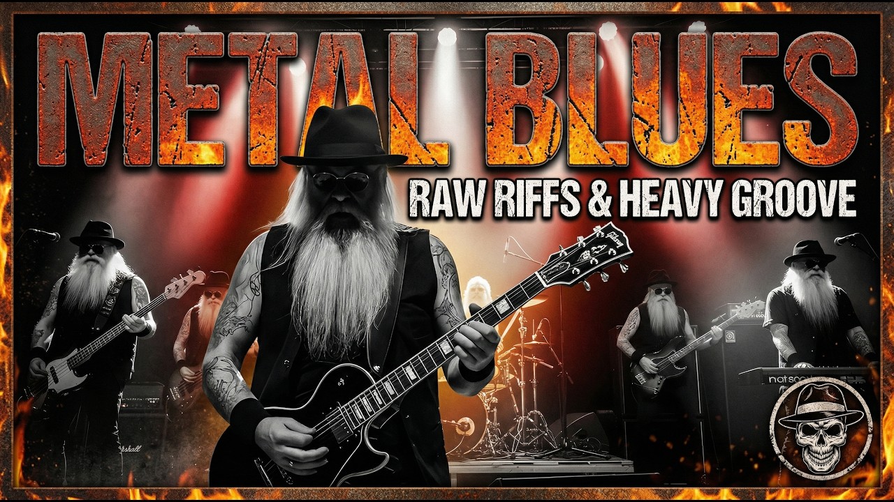 Heavy Riffs Heavy Blues Metal | Heavy Southern Riffs & Wild Road Energy - YouTube