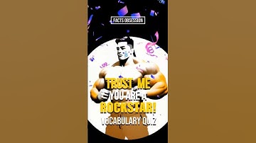 Vocabulary Quiz Challenge! Can U Get a Perfect Score?  #vocabularyquiz #englishgrammarquiz