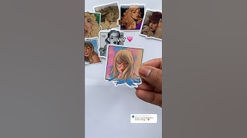 Taylor Swift’s BEST Album Is…? #taylorswift #drawing #shorts