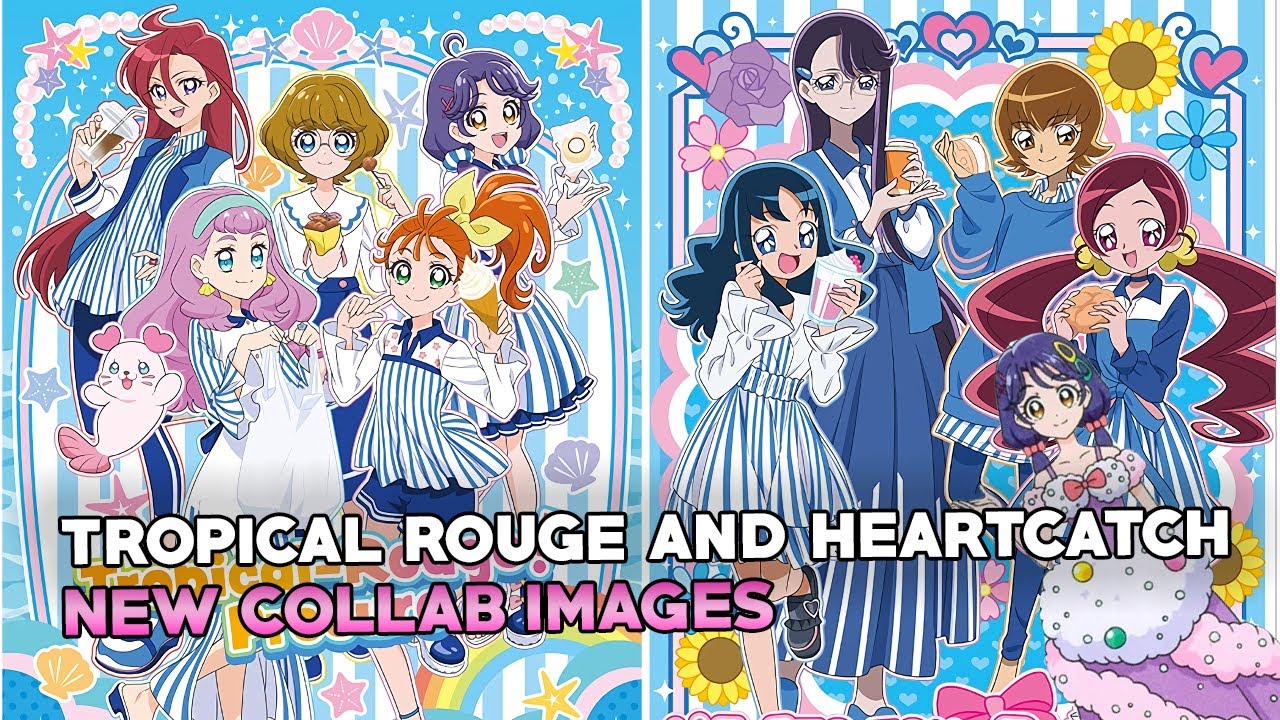 Tropical-Rouge! x Heartcatch Precure movie poster : r/precure