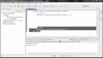 สอนจาวา 011 control flow จากบนลงล่าง